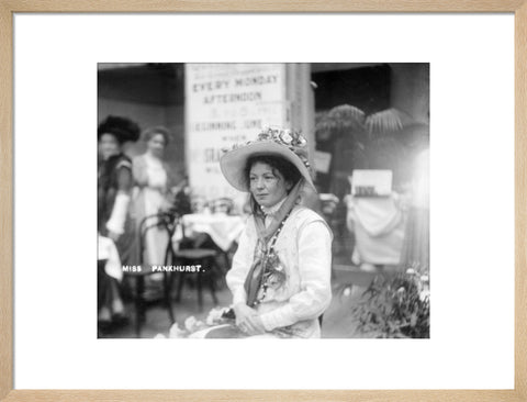 Christabel Pankhurst at The Women's Exhibition 1909