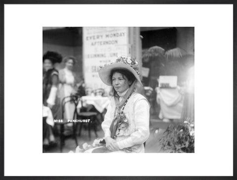 Christabel Pankhurst at The Women's Exhibition 1909