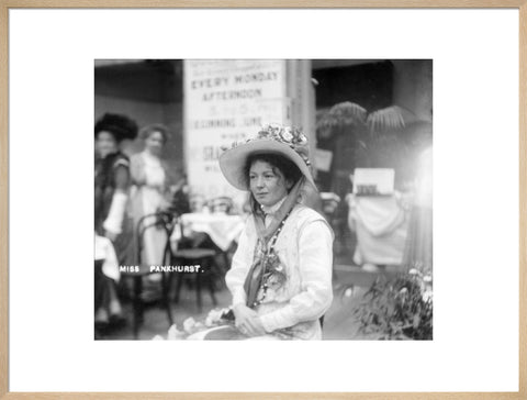 Christabel Pankhurst at The Women's Exhibition 1909