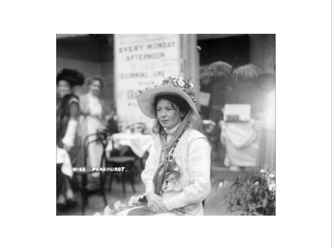 Christabel Pankhurst at The Women's Exhibition 1909