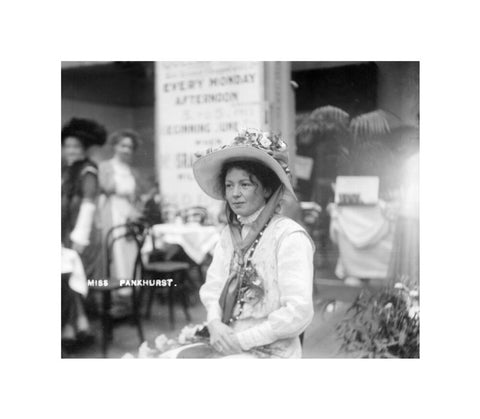 Christabel Pankhurst at The Women's Exhibition 1909