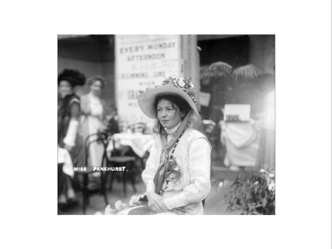 Christabel Pankhurst at The Women's Exhibition 1909