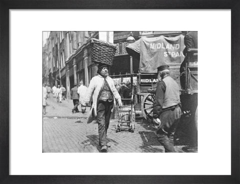 A fish porter at Billingsgate 1893