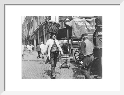 A fish porter at Billingsgate 1893