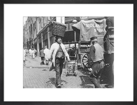 A fish porter at Billingsgate 1893