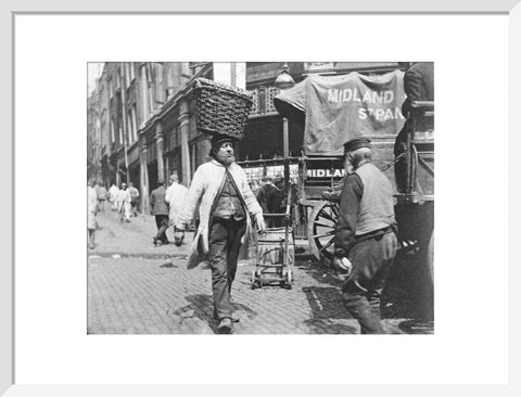 A fish porter at Billingsgate 1893