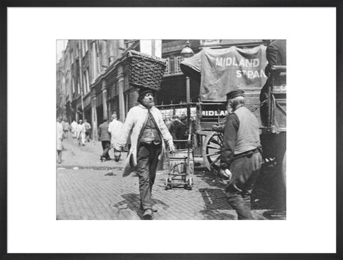 A fish porter at Billingsgate 1893