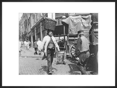 A fish porter at Billingsgate 1893