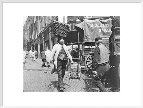 A fish porter at Billingsgate 1893