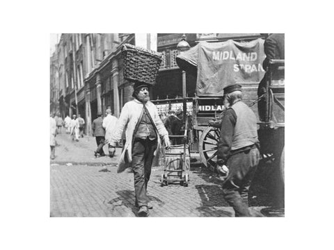 A fish porter at Billingsgate 1893