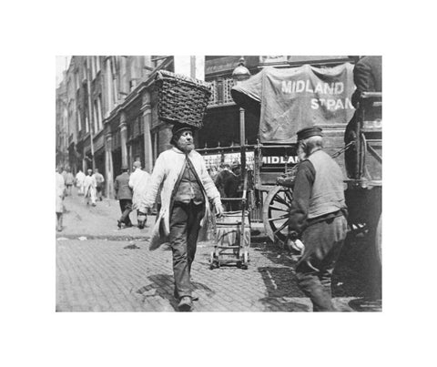 A fish porter at Billingsgate 1893