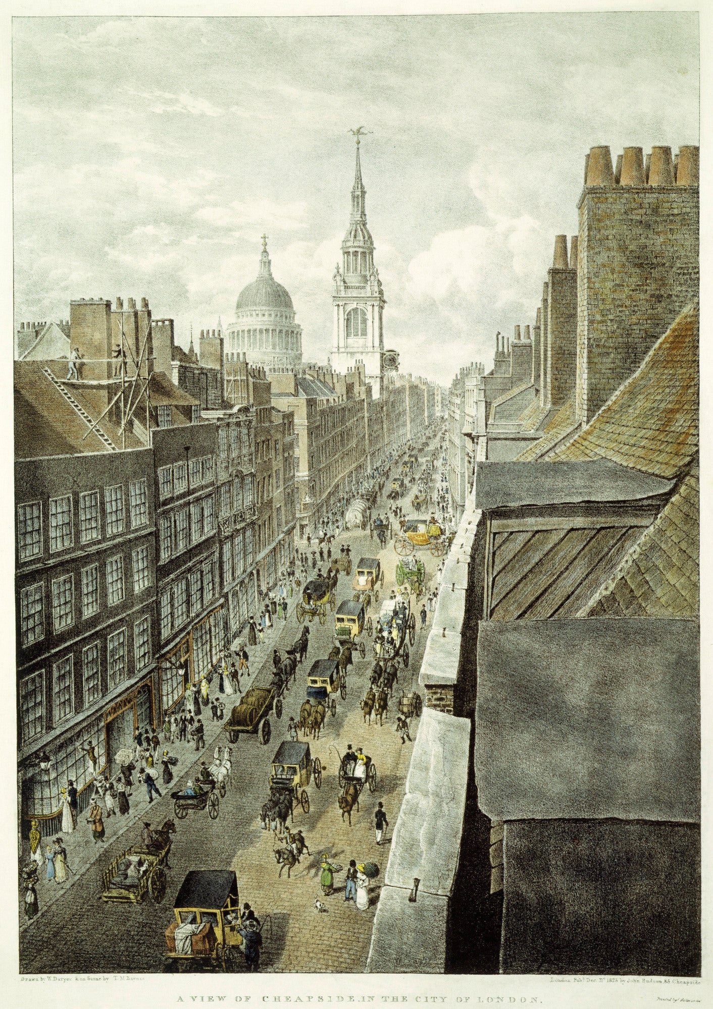 Cheapside 1823 – London Museum