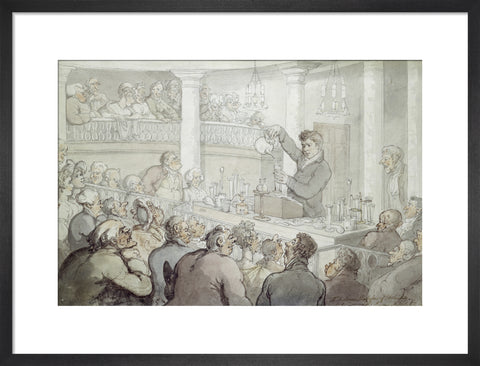 Mr Accum Professor of Chemistry lecturing at the Surrey Institution 1809