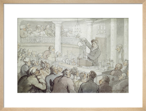 Mr Accum Professor of Chemistry lecturing at the Surrey Institution 1809