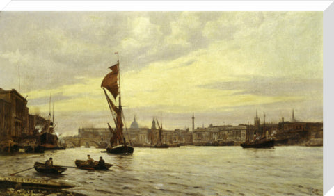 Evening in the Pool River Thames 1890