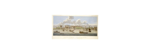 A View of the Old Palace at Hampton Court from the Thames 18th century