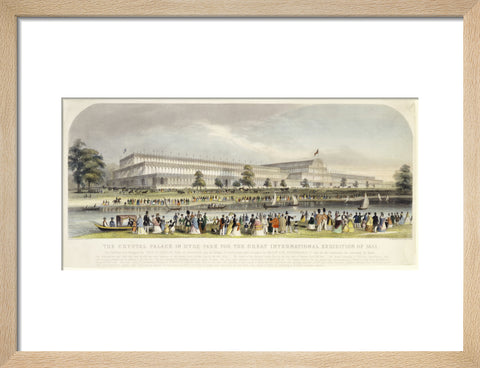 Crystal Palace in Hyde Park: 1850
