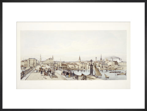 Panorama of London 19th century