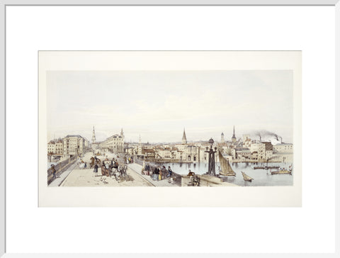 Panorama of London 19th century