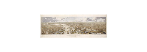 An Aeronautical View of London 1836