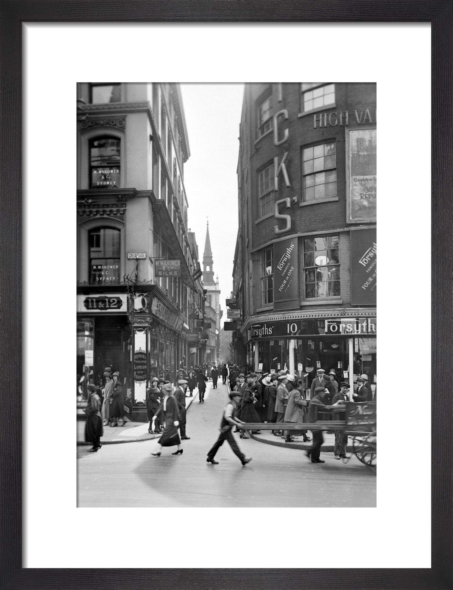 View of Cheapside 20th century – London Museum