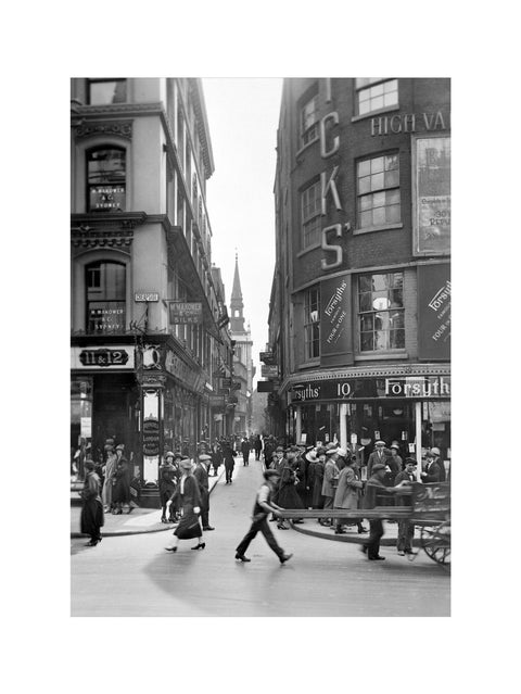 View of Cheapside 20th century