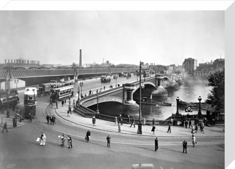 Blackfriars Bridge and Bankside 20th century