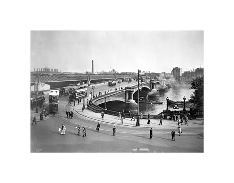 Blackfriars Bridge and Bankside 20th century