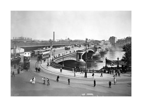 Blackfriars Bridge and Bankside 20th century