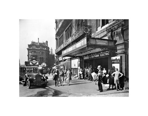 Outside Blackfriars Station 20th century