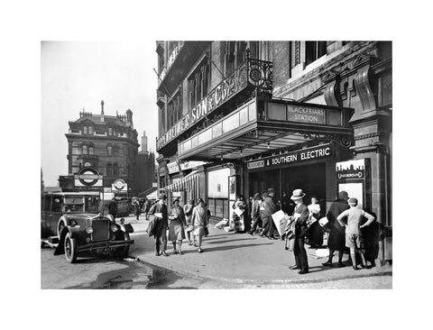 Outside Blackfriars Station 20th century