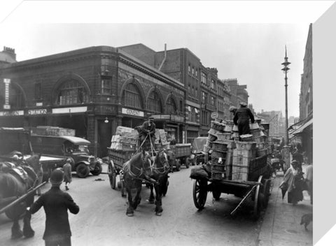 Covent Garden Underground Station from Long Acre 20th century