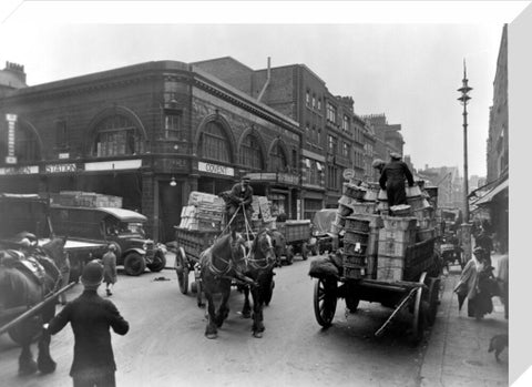 Covent Garden Underground Station from Long Acre 20th century