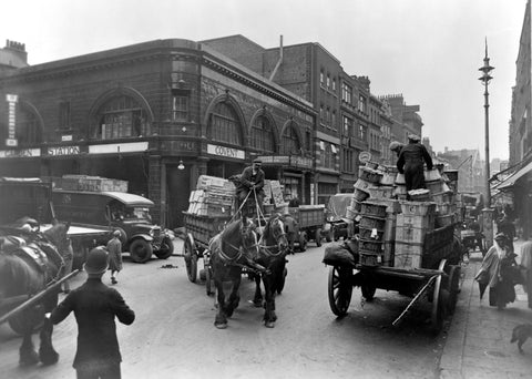 Covent Garden Underground Station from Long Acre 20th century