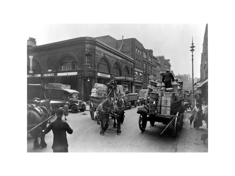 Covent Garden Underground Station from Long Acre 20th century