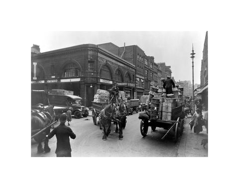 Covent Garden Underground Station from Long Acre 20th century