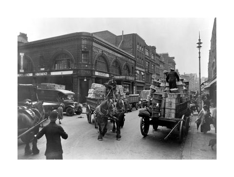 Covent Garden Underground Station from Long Acre 20th century