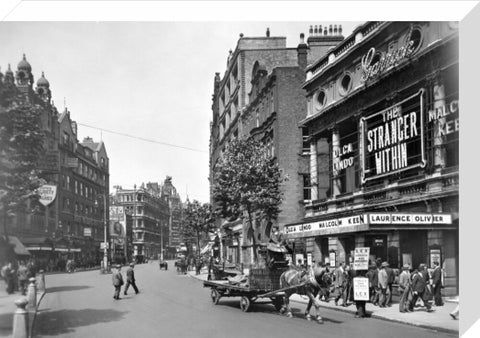 View of Charing Cross Road and the Garrick Theatre 1929