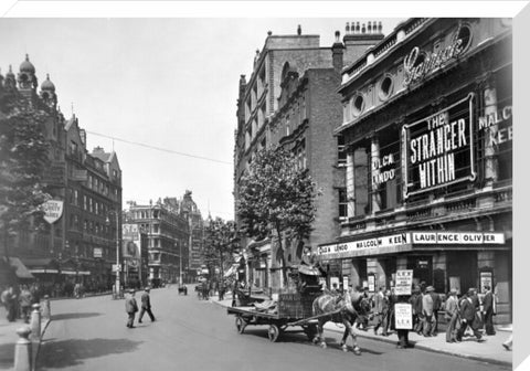 View of Charing Cross Road and the Garrick Theatre 1929