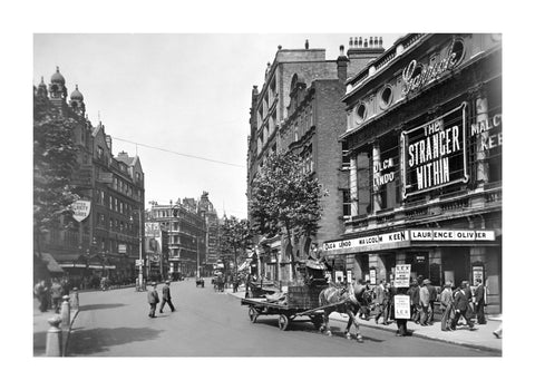 View of Charing Cross Road and the Garrick Theatre 1929