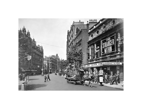 View of Charing Cross Road and the Garrick Theatre 1929