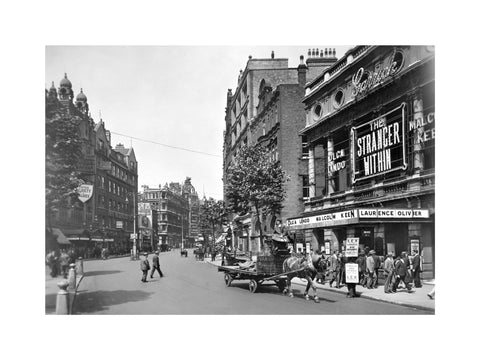 View of Charing Cross Road and the Garrick Theatre 1929