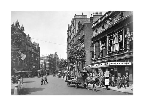 View of Charing Cross Road and the Garrick Theatre 1929