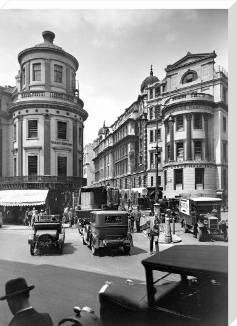 View of King William IV Street 20th century