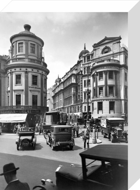 View of King William IV Street 20th century