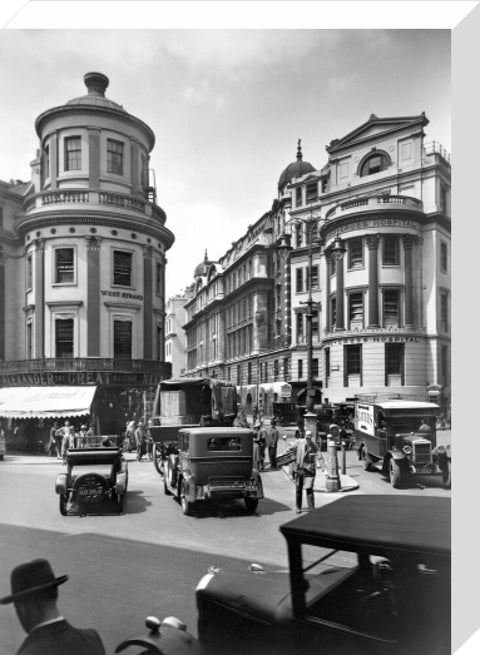 View of King William IV Street 20th century