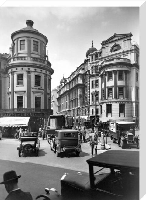 View of King William IV Street 20th century