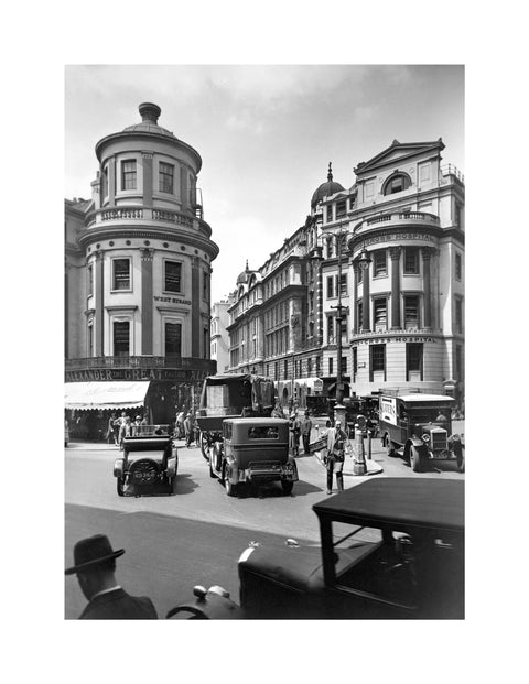 View of King William IV Street 20th century