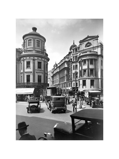 View of King William IV Street 20th century