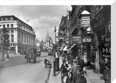 View of St. Clement Danes 20th century